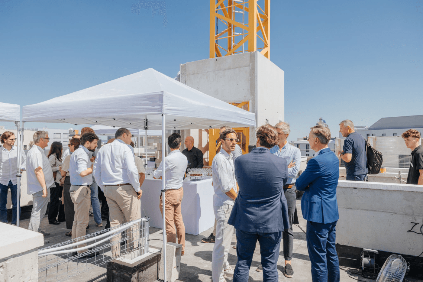 Avanzan las obras de la futura residencia hotelera de lujo de Edgar Suites en Clichy
